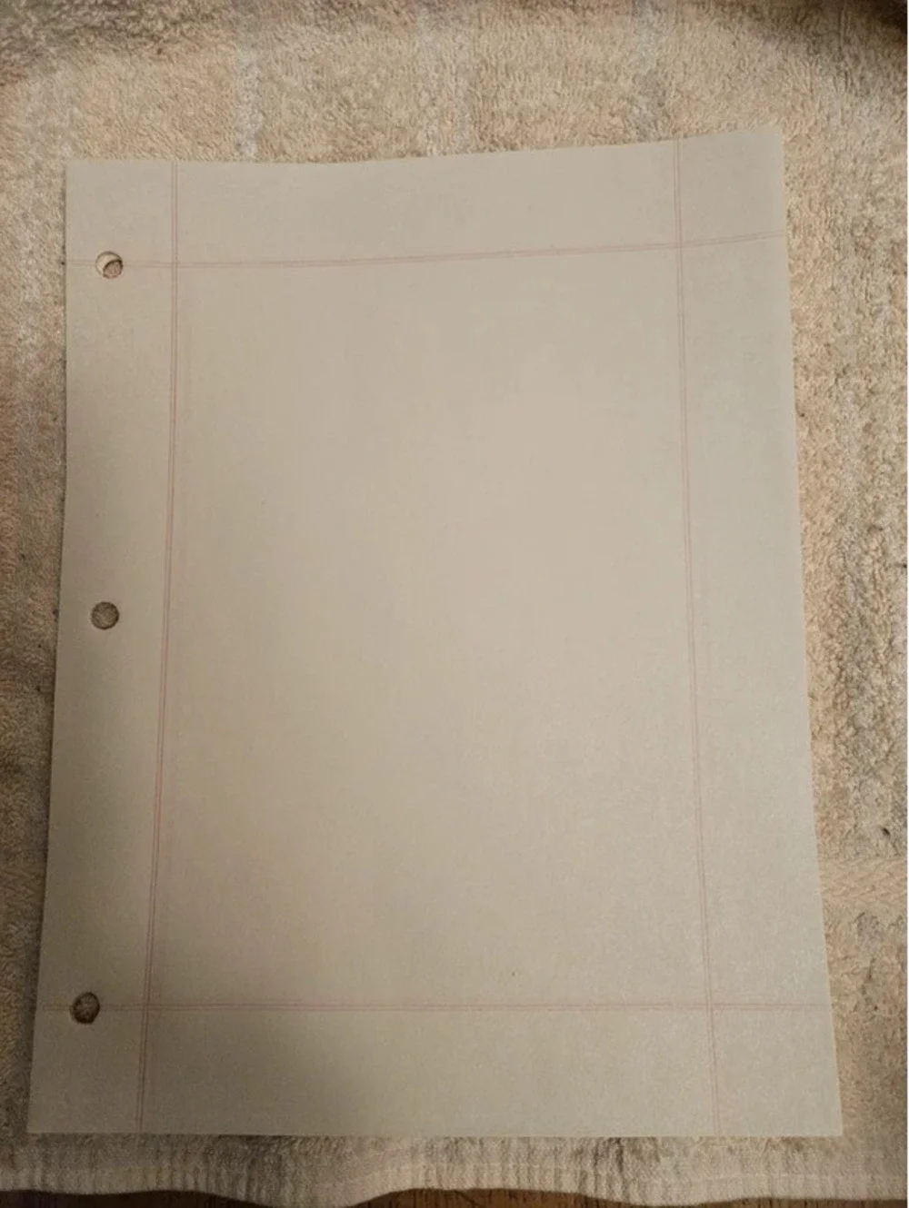 Vtg Pen-Tab Typing Thesis Paper Erasable Bond No. 6500 8.5x11 32 Sheets Lot of 4